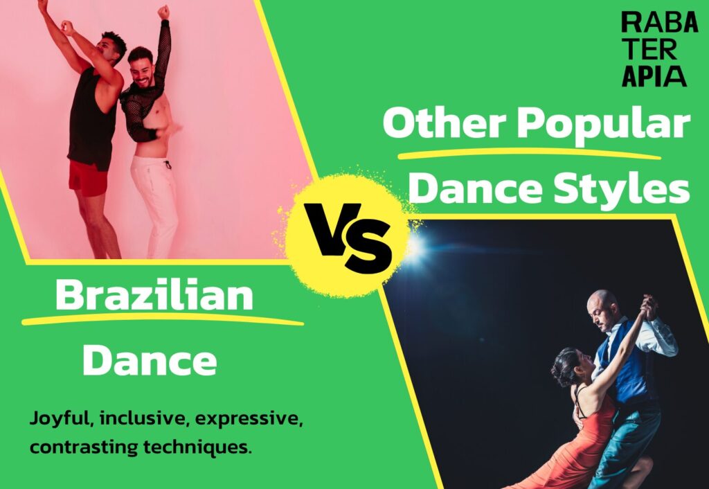 Brazilian Dance vs. Other Popular Dance Styles