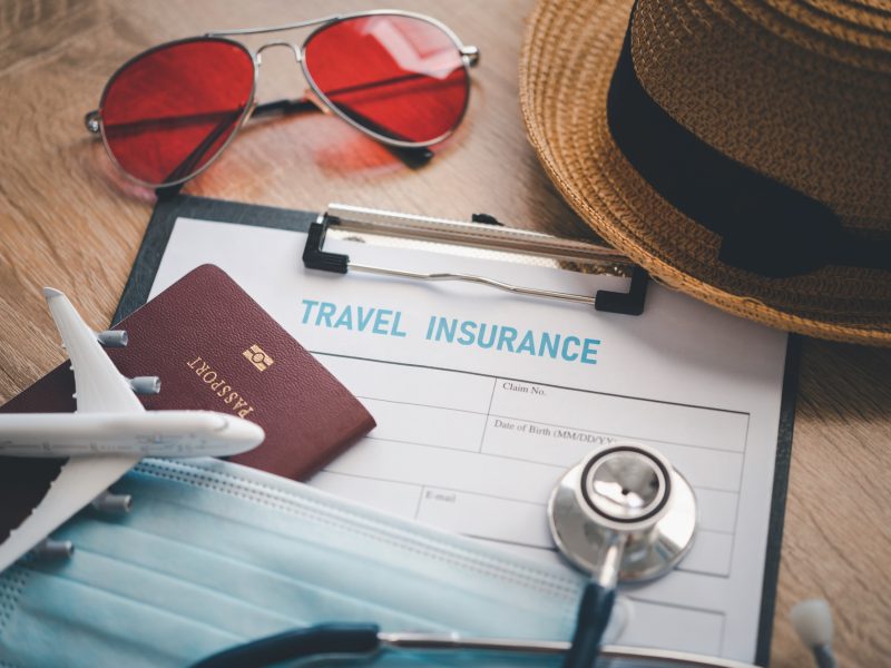 Travel insurance documents to help travelers feel confident in travel safety.